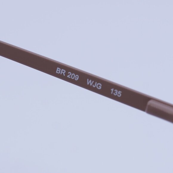 Banana Republic BR209 0WJG 00 Eyeglasses Salmon/Beige 52mm Square Frame - Picture 7 of 9